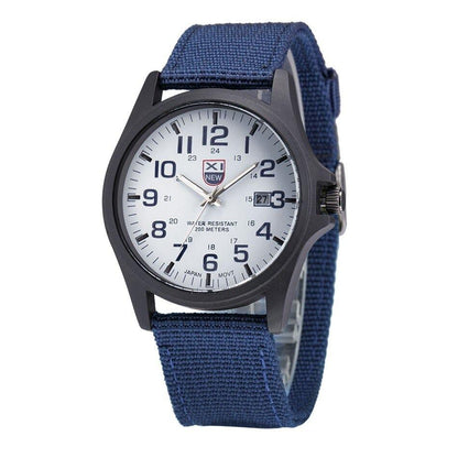 ShadowGuard™ | Luminous Military Wristwatch with Tactical Features | Waterproof, Shock Resistant, Ideal for Outdoor Adventures & Survival
