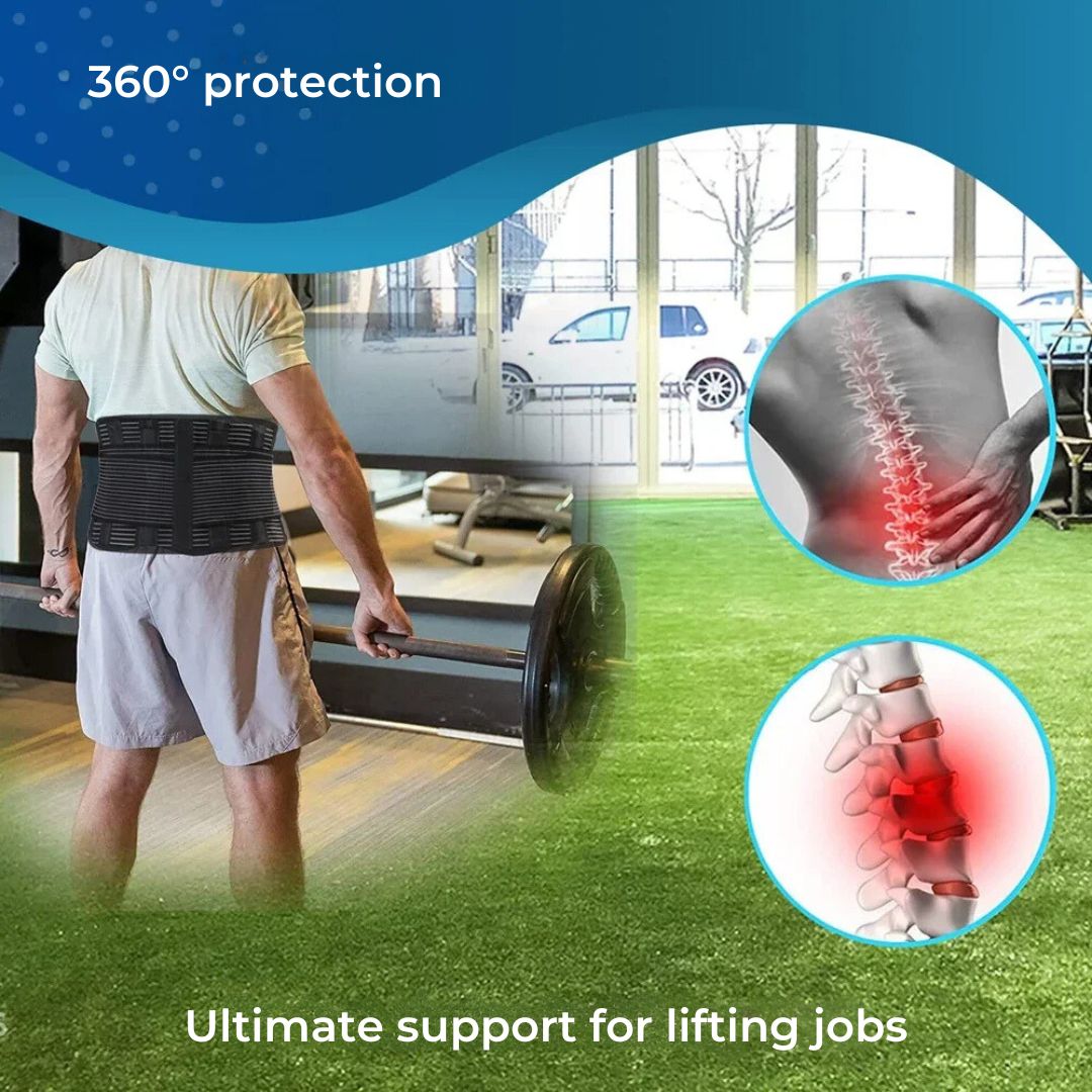 Back Support Belt for Women – Premium Lower Back Compression & Posture Relief