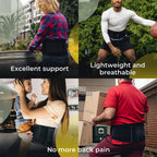 Back Support Belt for Women – Premium Lower Back Compression & Posture Relief