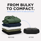 Compressed Vacuum  Luggage Bag - Vacuum Travel Rucksack for Efficient Packing