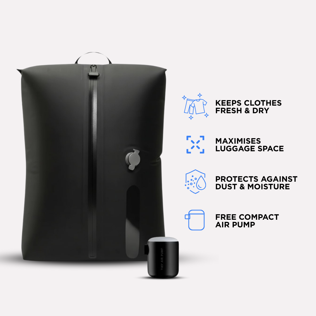 Compressed Vacuum  Luggage Bag - Vacuum Travel Rucksack for Efficient Packing