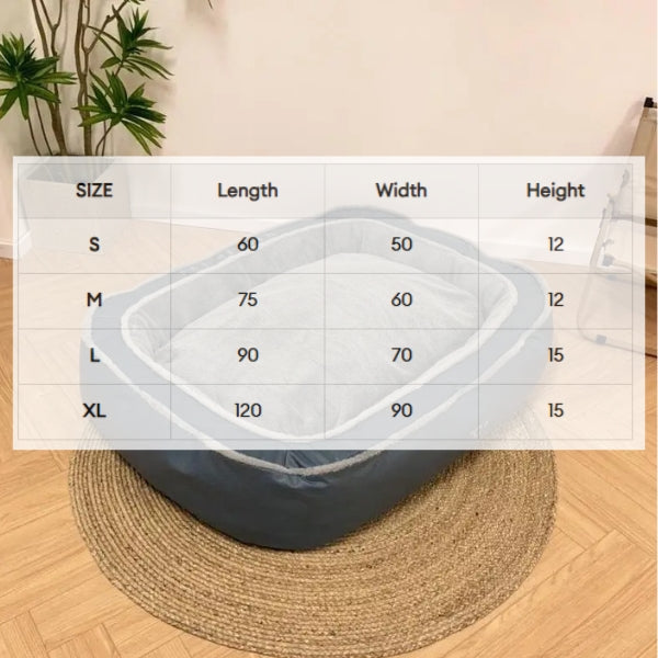 Orthopedic Dog Bed:  Memory Foam Beds for Large Dogs | Perfect for Arthritis Relief