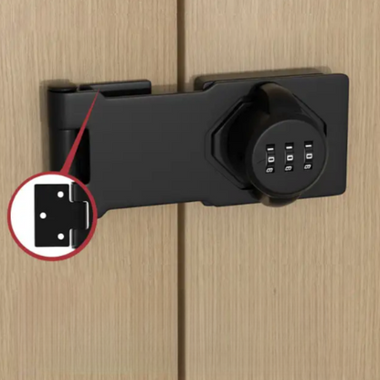 Keyless Cabinet Protection Lock | Durable Zinc Alloy, 1000 Combinations & Easy Installation for Home Security