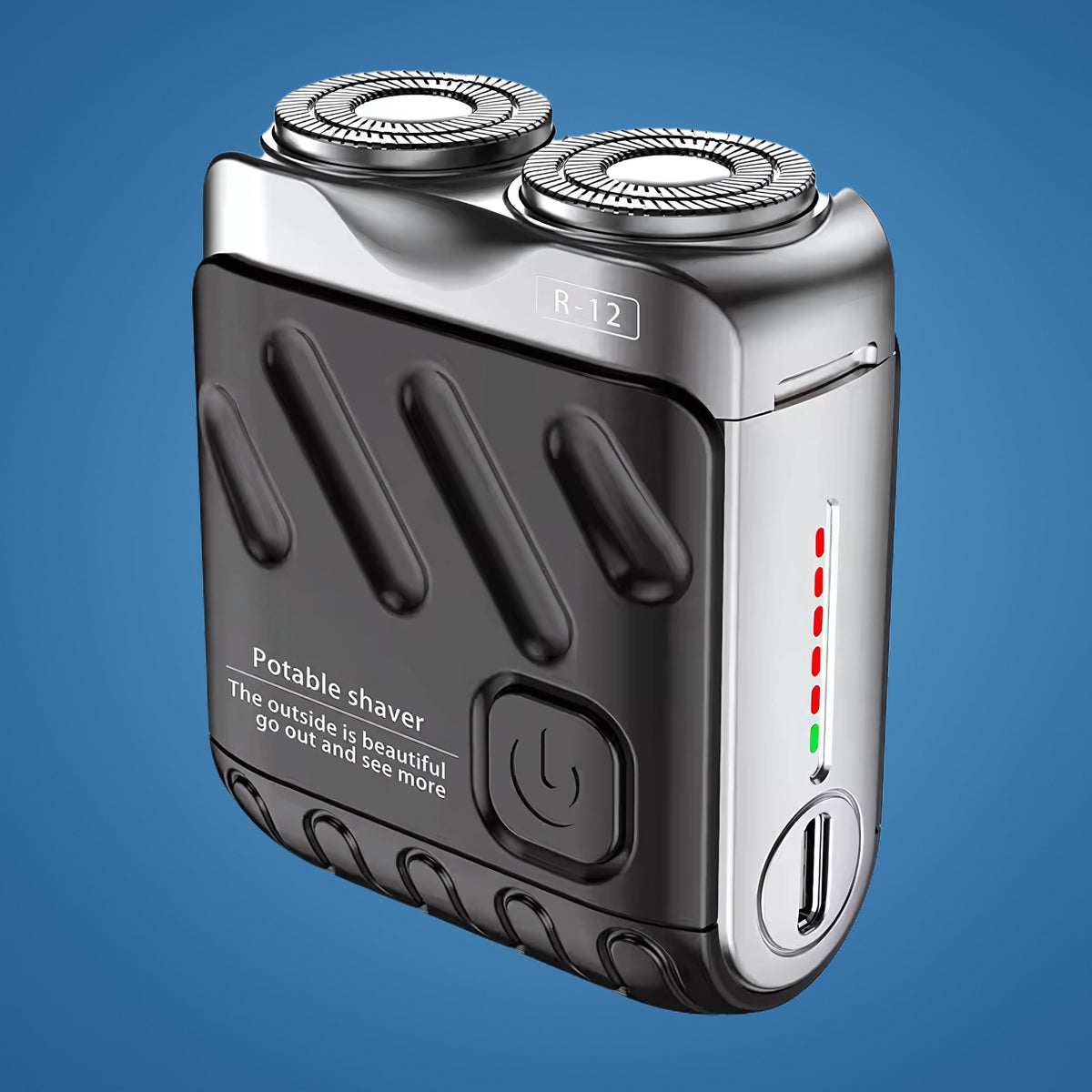 Battery Razor for Men – Waterproof Electric Shaver for Travel & Daily Use