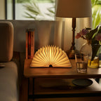 LED Book Lamp - Magical Reading Light for Home Decor & Nightstand Use