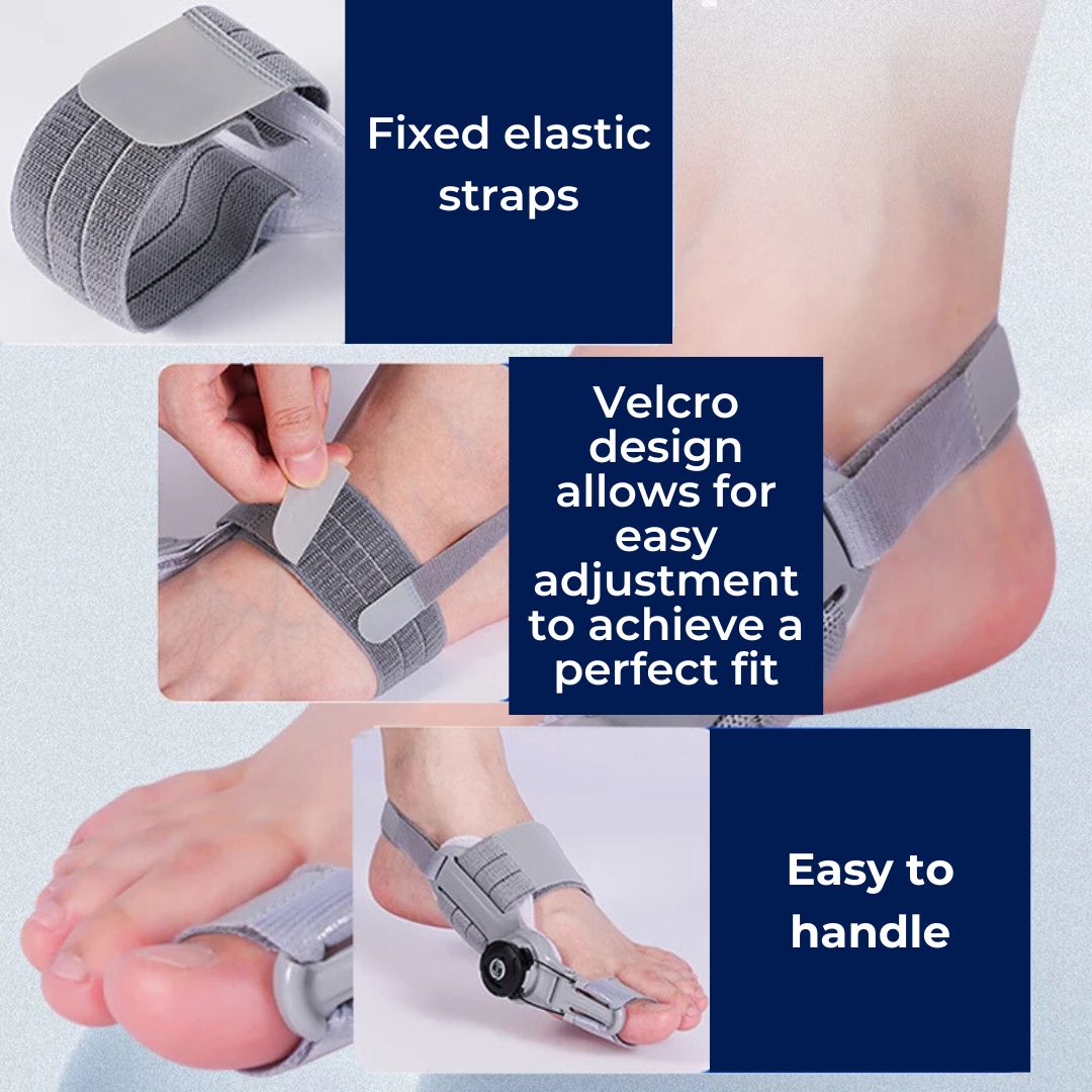 Toe Corrector for Bunions – Adjustable Support Pad to Alleviate Pain & Realign Toes