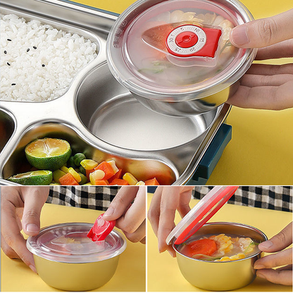 Stainless Steel Thermal Lunch Box | Odor-Resistant, Leak-Proof & Ideal for Meal Prep on the Go