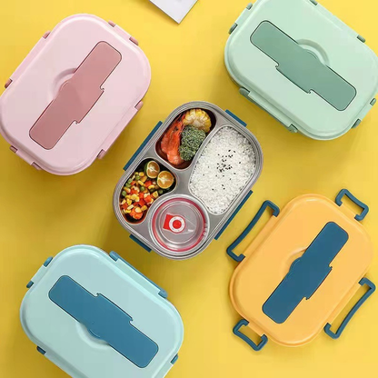 Stainless Steel Thermal Lunch Box | Odor-Resistant, Leak-Proof & Ideal for Meal Prep on the Go