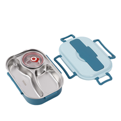 Stainless Steel Thermal Lunch Box | Odor-Resistant, Leak-Proof & Ideal for Meal Prep on the Go