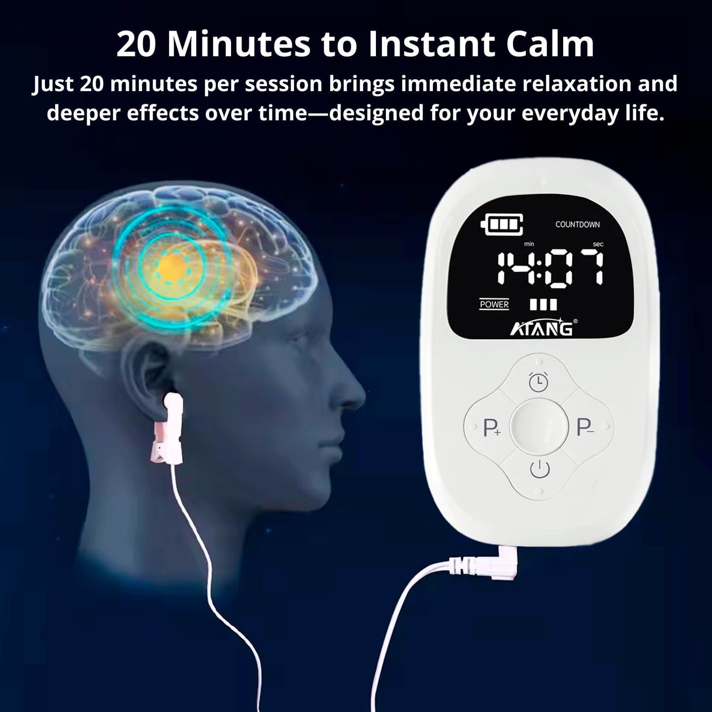 The Original CES Alpha Stim Therapy Device