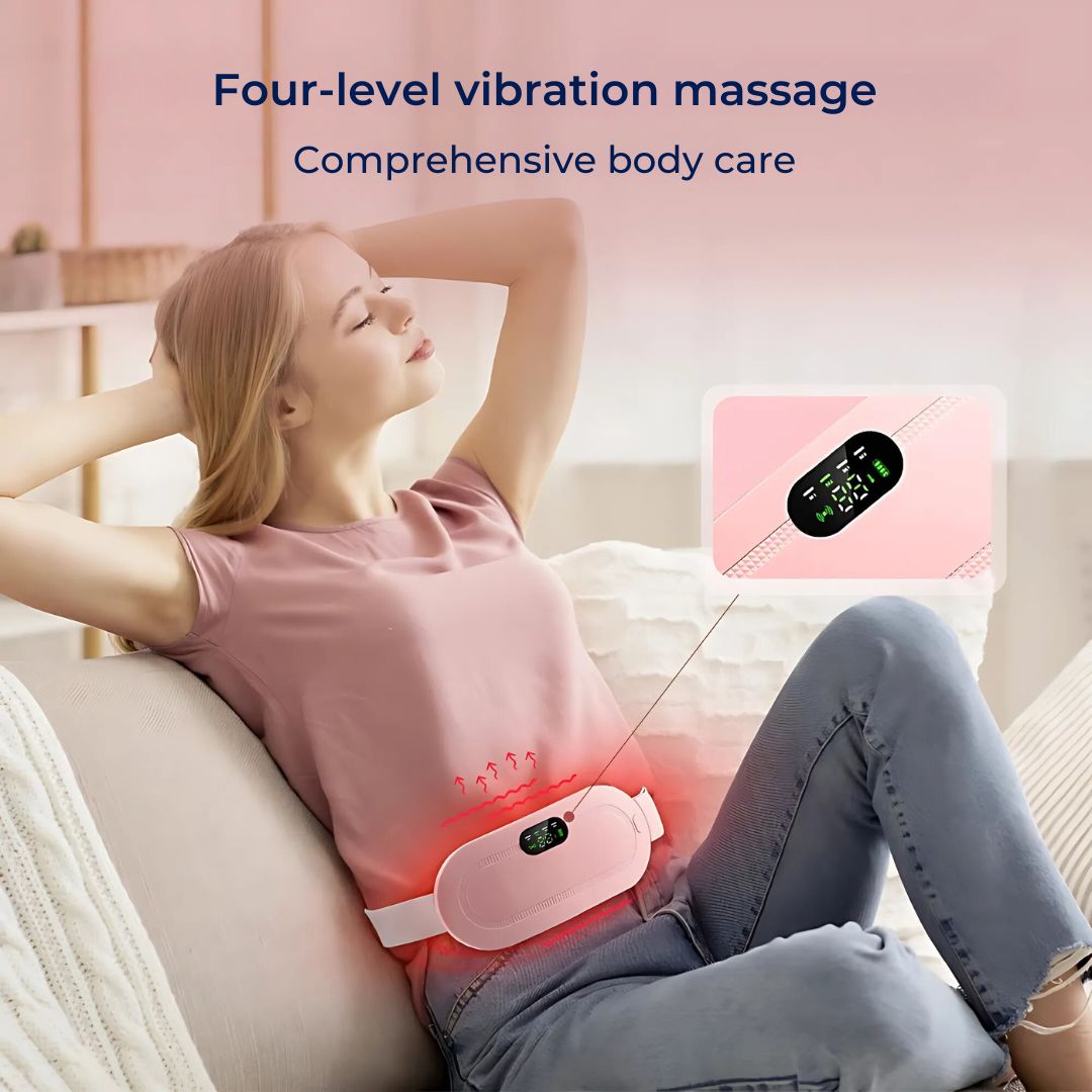 Menstrual Period Heating Pad – Heat Pack & Belt for Cramps, Pain Relief & Comfort