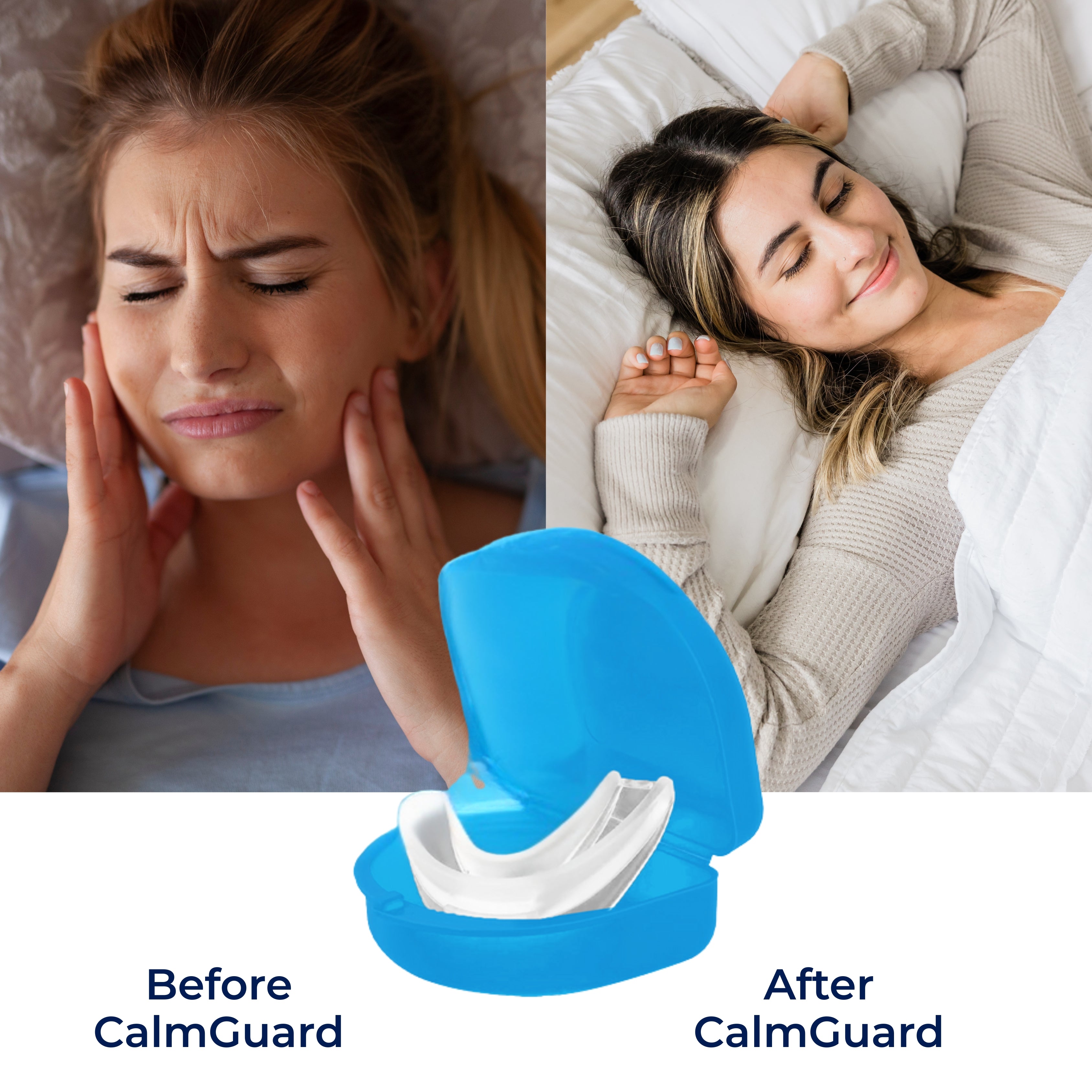 Night Guard for Teeth Grinding – Custom-Fit Mouth Guard for Bruxism & Jaw Clenching Relief