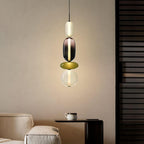 Glass Pendant Light Fixture with Candied Finish for Kitchen Island & Dining Room Lighting