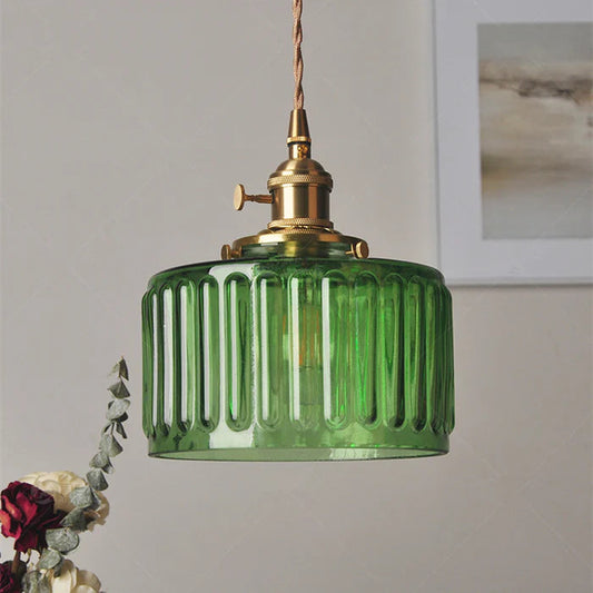 Vintage Crystal Pendant Light Fixture for Dining Room & Living Room Decor