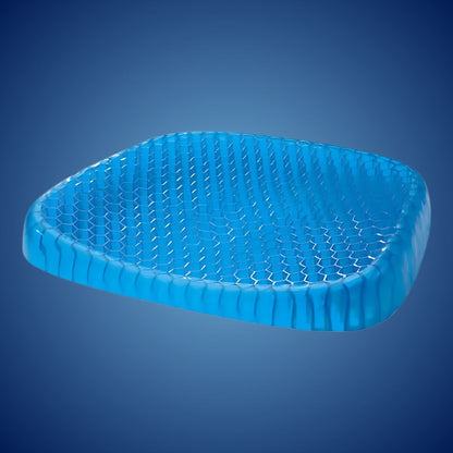 Orthopedic Gel Seat Cushion | Pressure Relief, Tailbone Support & Lower Back Comfort for Office Chair, Car & Wheelchair Use