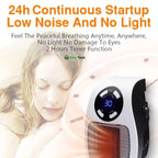 Compact Electric Heater - USB and Plug-In Portable small electric heater