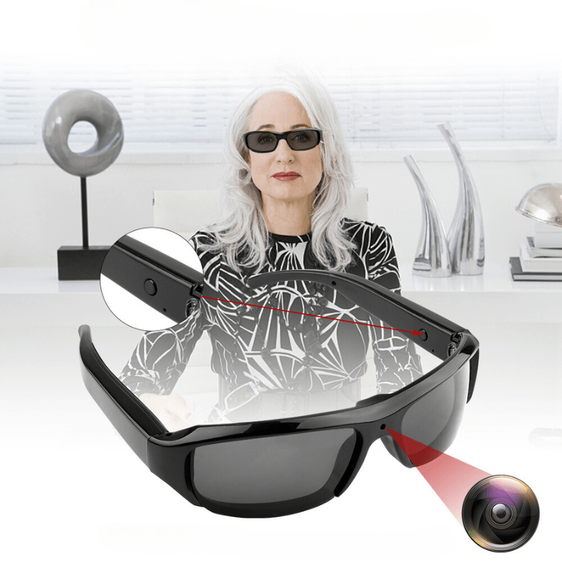 Visionara™ | 1080P Smart Glasses with HD Video Recording | Wearable Camera for Outdoor Adventures & Everyday Use