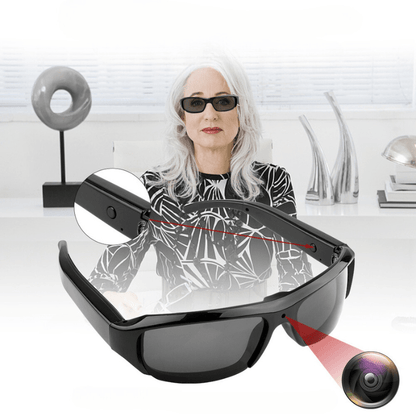 Visionara™ | 1080P Smart Glasses with HD Video Recording | Wearable Camera for Outdoor Adventures & Everyday Use