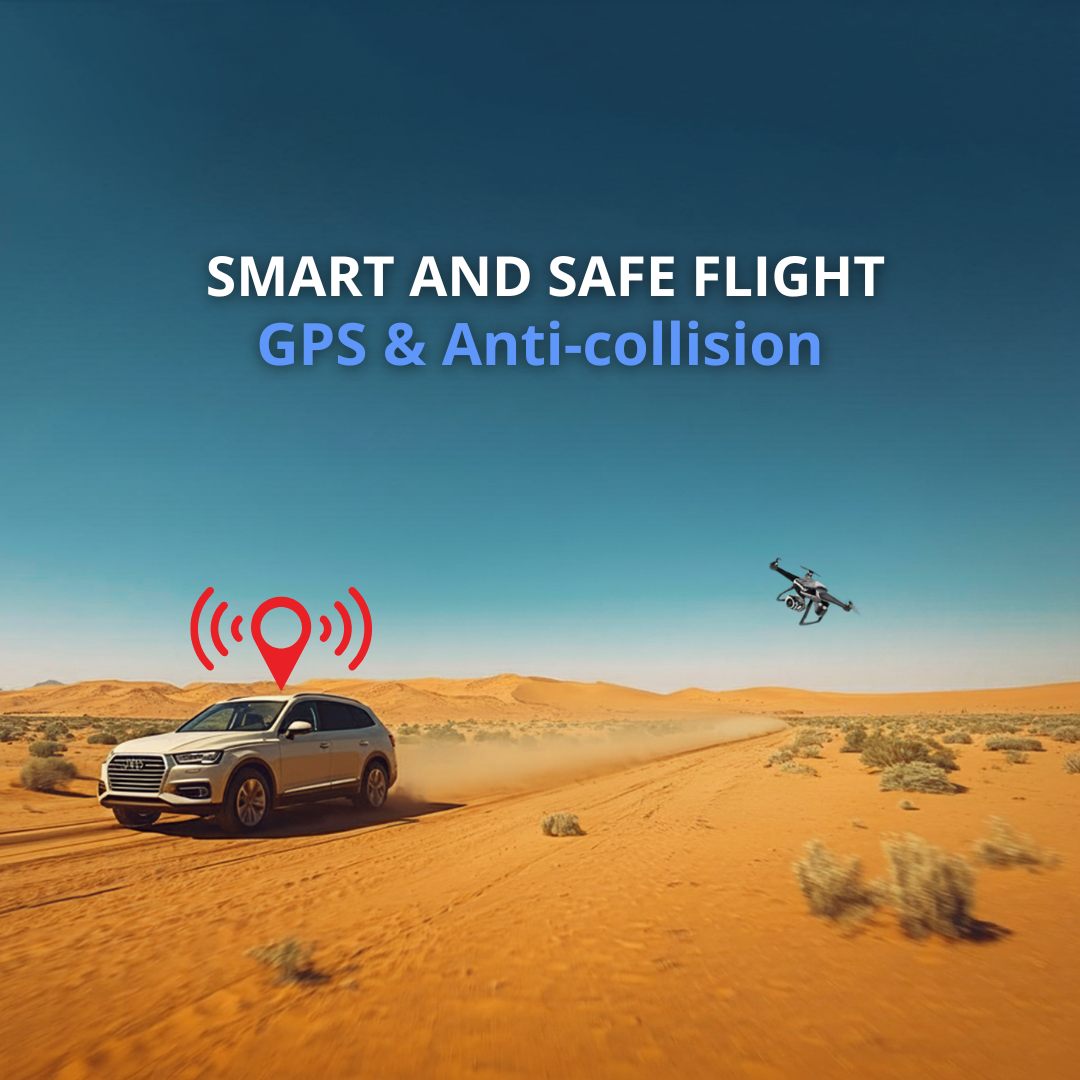 6K HD Professional Drone For Videography With Remote Control