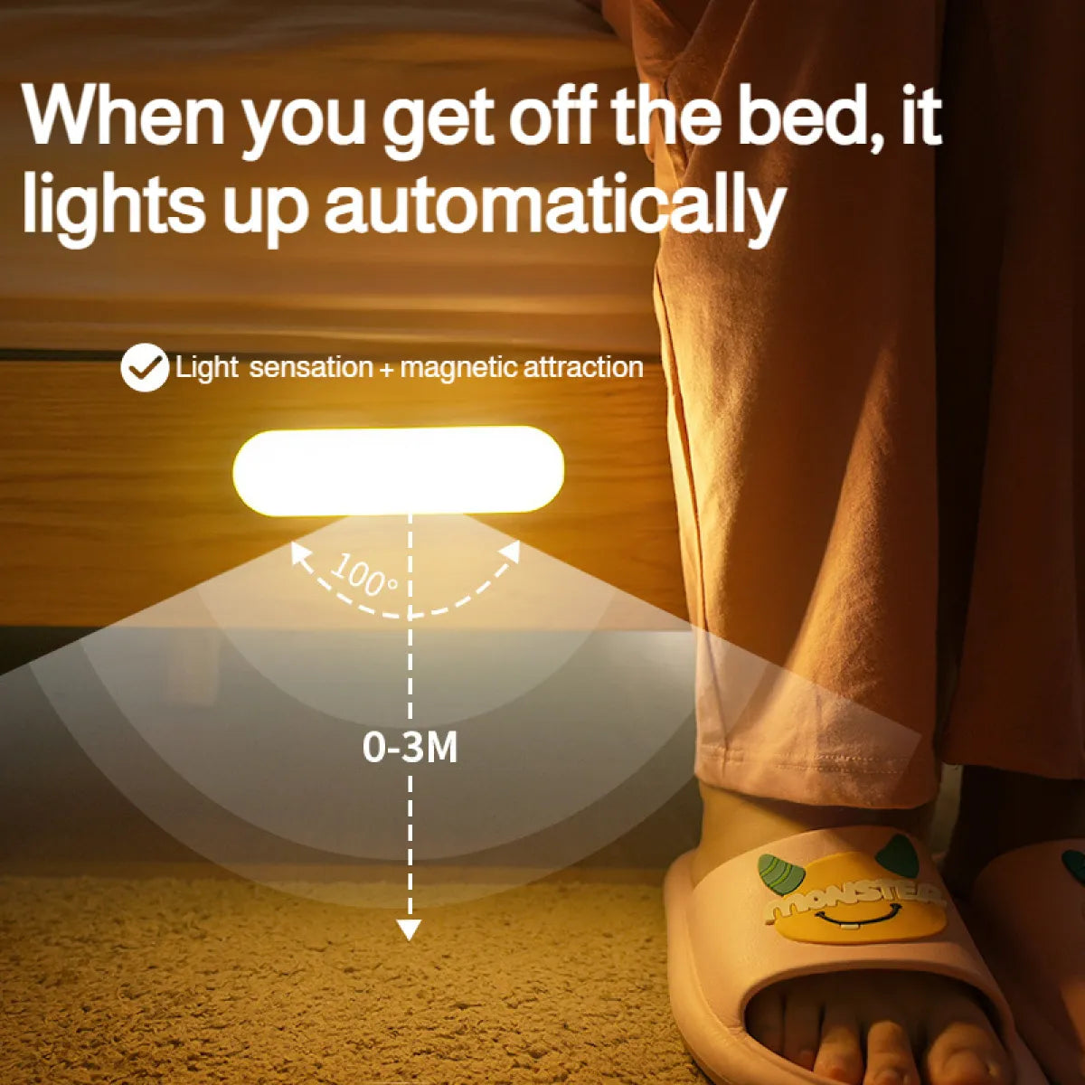 Rechargeable Motion Detector Lights