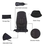 Massage Chair Pad with Heat | 8 Massage Modes, Deep Tissue Relief & Portable for Home and Car Use