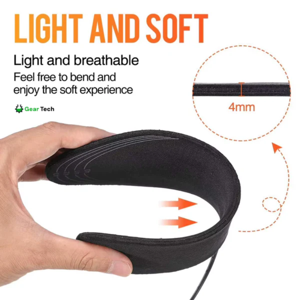 Rechargeable Heated Insoles for Shoes & Boots – USB Electric Foot Warmers for Daily Comfort & Circulation Relief – Best Heated Insoles UK