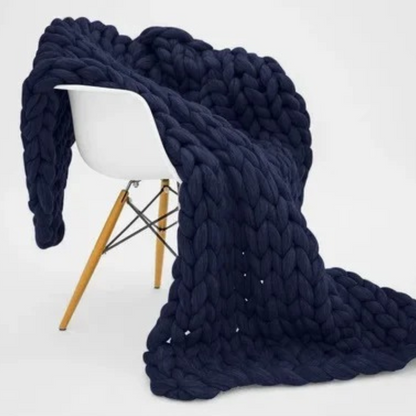 Organic Cotton Weighted Blanket | Breathable, Machine Washable & Ideal for Year-Round Comfort