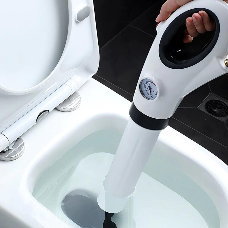 Effortless Toilet Plunger | Eco-Friendly, High-Pressure Drain Unblocker for Home Maintenance