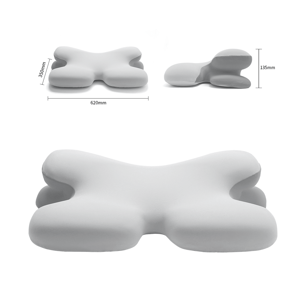 Side Sleeper Pillow | Ergonomic Memory Foam for Neck Pain Relief & Comfortable Sleep |Best Pillow for Back Pain