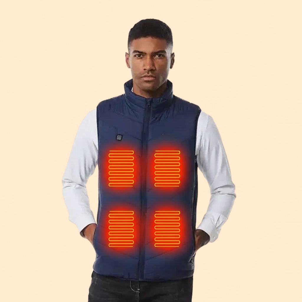 Thermo Heated Gilet | Insulated, Design for Hiking, Travel & Everyday Wear | Womens and Mens Heated Gilet