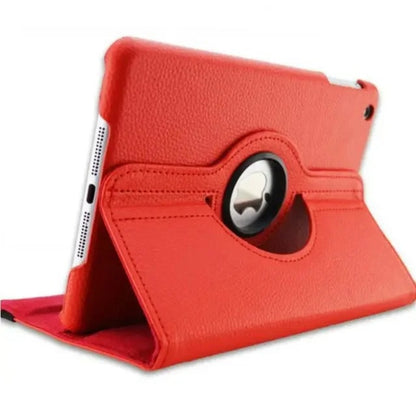 360-Degree Rotating Smart Leather Stand Case for iPad – Auto Sleep/Wake, Protective Cover