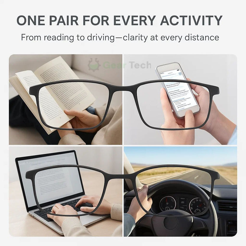 Progressive Multifocal Glasses for Clear Vision - German Intelligent D ...