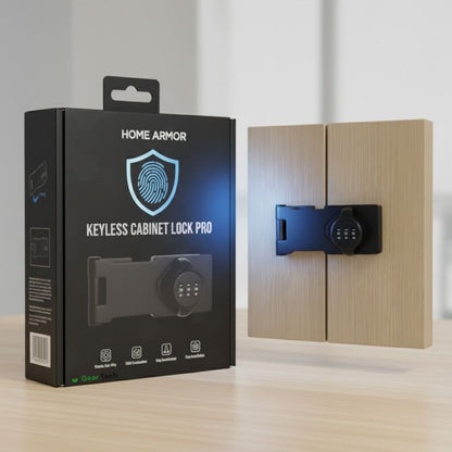 Keyless Cabinet Protection Lock | Durable Zinc Alloy, 1000 Combinations & Easy Installation for Home Security