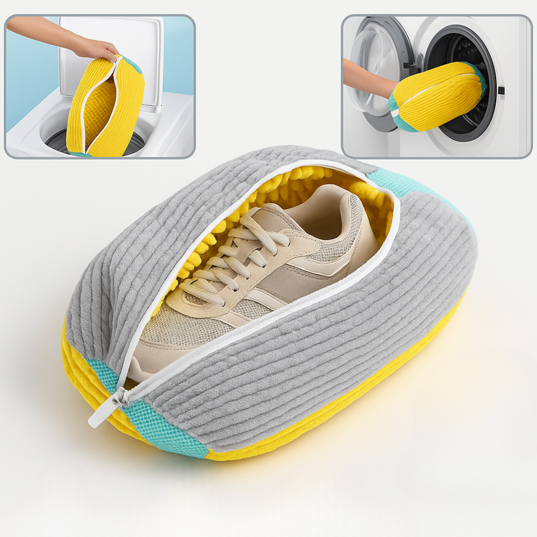 Shoe Washing Bag | Durable, Water-Resistant & Ideal for Sneakers and Sports Shoes Cleaning