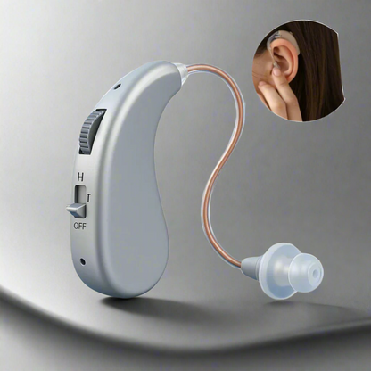 Rechargeable Digital Hearing Aid for Clear Sound Amplification & Daily Comfort - Ideal for Adults & Seniors