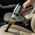 Handheld Car Vacuum Cleaner - Powerful and Compact Car Vac for Quick Cleaning