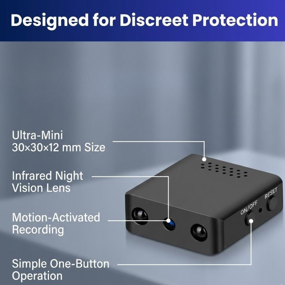 Micro HD Video Camera with Audio