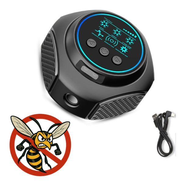 Ultrasonic Wasp & Hornet Repellent Plug-In | Chemical-Free. Silent Protection for Home. Pool & Patio (Covers 3200 sq. ft.)