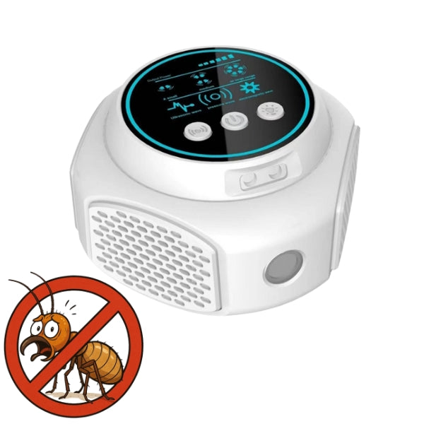 Ultrasonic Termite Repeller Plug-In | Chemical-Free. Silent Protection for Homes. Furniture & Wood Structures