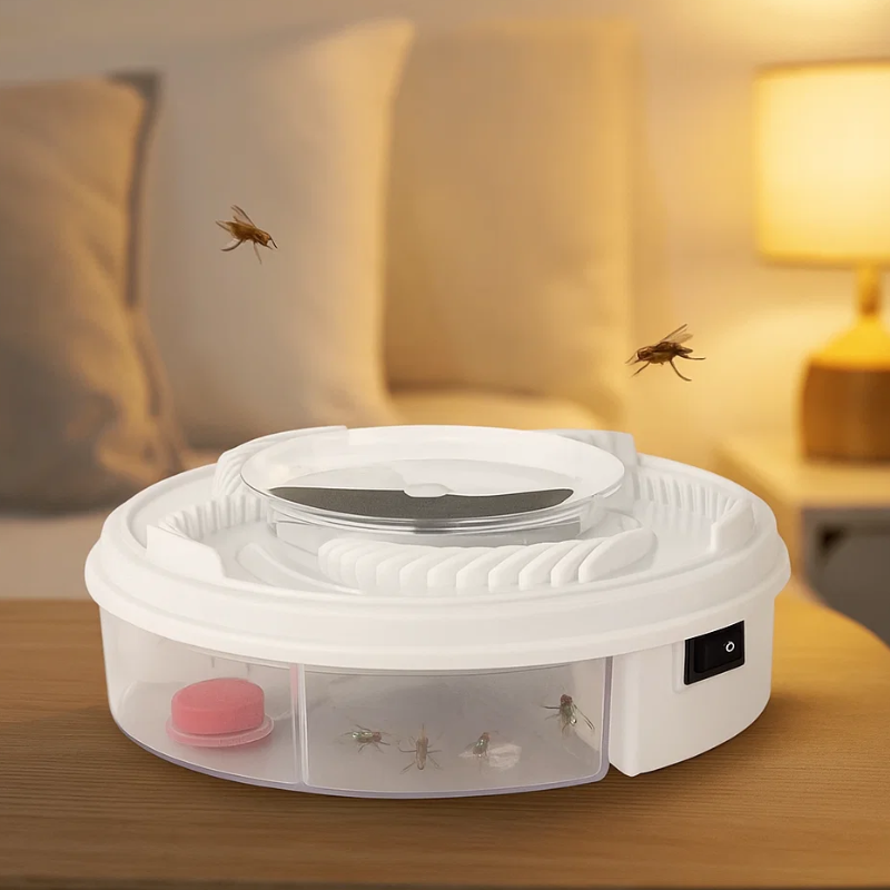 USB Silent Fly Trap | Eco-Friendly, Non-Toxic & Effective for Home and Outdoor Use