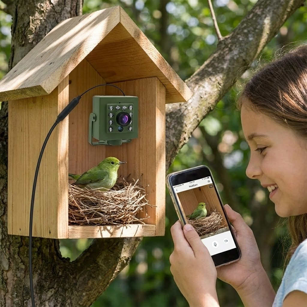 Camera for Bird Box - WiFi Waterproof Outdoor Wildlife Camera – Gear ...