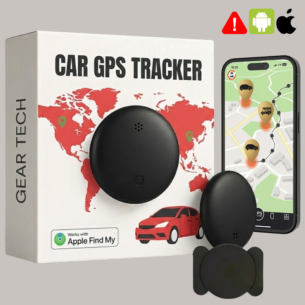 GPS Tracker for Cars | No Subscription, Compatible with Android & iOS for Vehicle Location Tracking