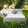 Image of Fitted Organic Earthing Grounding Sheet Bed - Earthing Mattress Cover with Silver Weave Technology