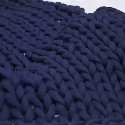 Organic Cotton Weighted Blanket | Breathable, Machine Washable & Ideal for Year-Round Comfort