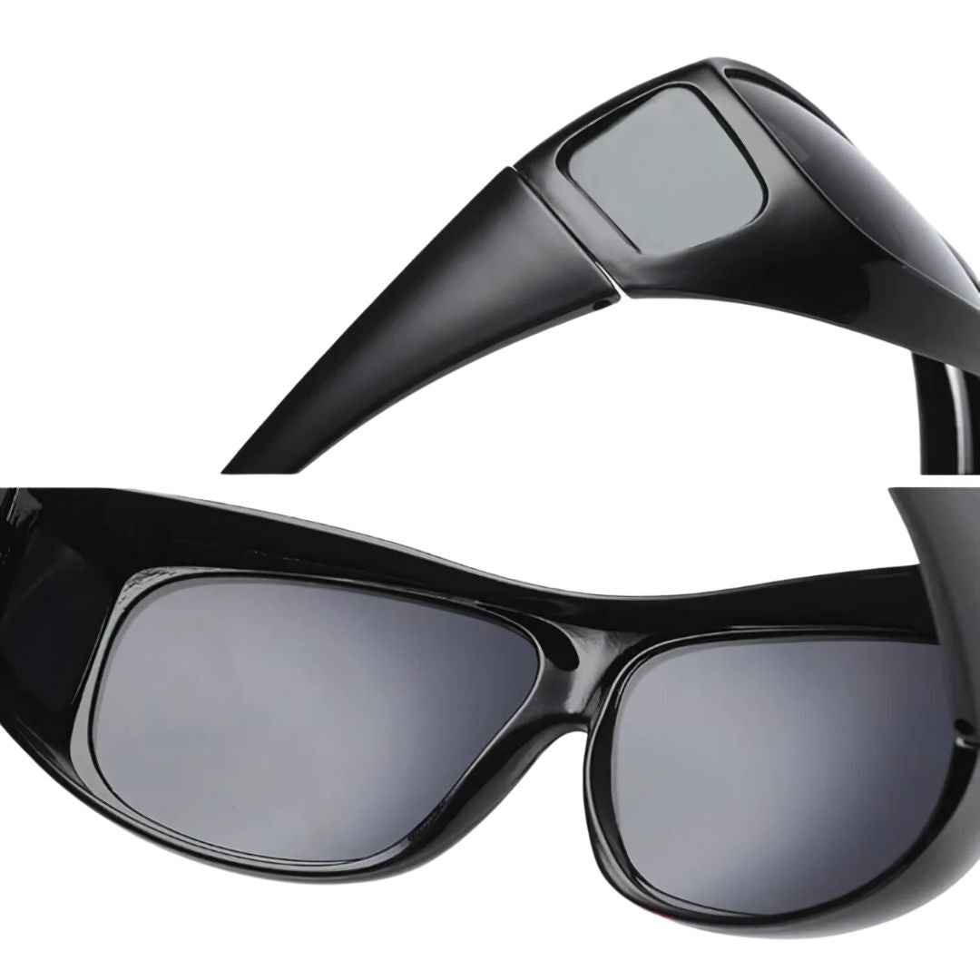 Night Driving Clarity Glasses - Anti-Glare UV Protection Eyewear for Reduced Eye Strain & Enhanced Vision During Nighttime Driving