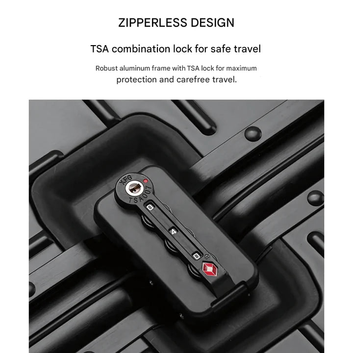 Aluminium-Magnesium Business Case | TSA Lock, Durable & Stylish for Business Travel and Frequent Flyers