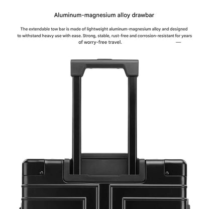 Aluminium-Magnesium Business Case | TSA Lock, Durable & Stylish for Business Travel and Frequent Flyers
