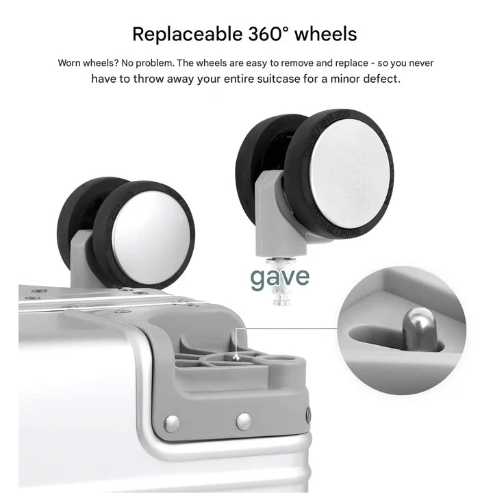 Aluminium-Magnesium Business Case | TSA Lock, Durable & Stylish for Business Travel and Frequent Flyers