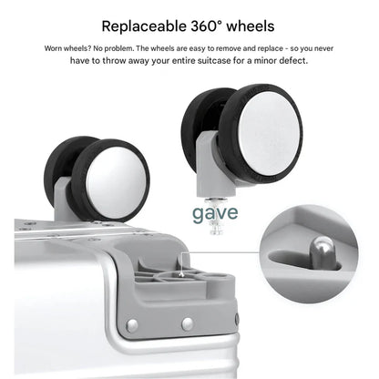 Aluminium-Magnesium Business Case | TSA Lock, Durable & Stylish for Business Travel and Frequent Flyers