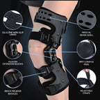 Osteoarthritis Unloader Knee Brace | Medial & Lateral Support for Bone-on-Bone Arthritis Relief, Adjustable Size for Enhanced Comfort